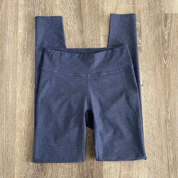 Outdoor Voices Navy Blue Full Length Legging - Size: Small - Picture 3 of 7